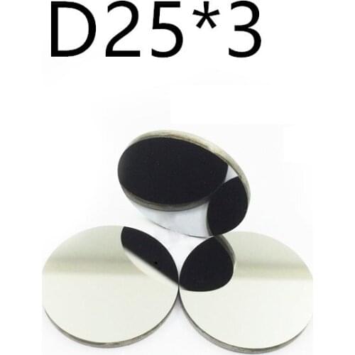 Manufacturer of CO2 laser reflector lens diameter 25 mm with thickness 3 mm molybdenum metal laser reflector batch for sale