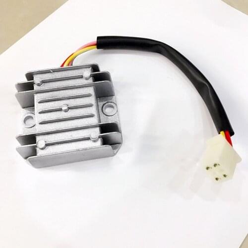 Scooter Motorcycle 12v 4pin Voltage Regulator Rectifier for GY6 50CC 125CC 150CC