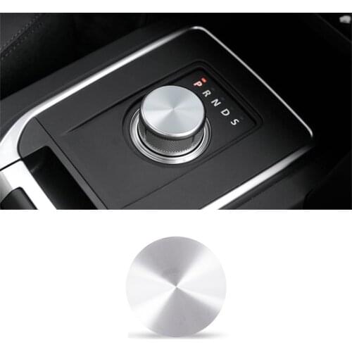 Car Gear Shift Knob Cover Trim Stickers For Land Rover Discovery Sport/LR5/Range Rover Sport/Evoque/Vogue/Velar/Jaguar XE/XF