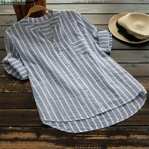 Skoonlado Women's Striped Shirts