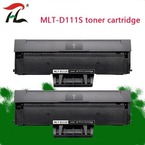 YLC 2PK For mlt-d111s d111 mlt d111s black Compatible toner cartridge for samsung xpress m2070 m2070fw m2071fh m2020 m2020w m202