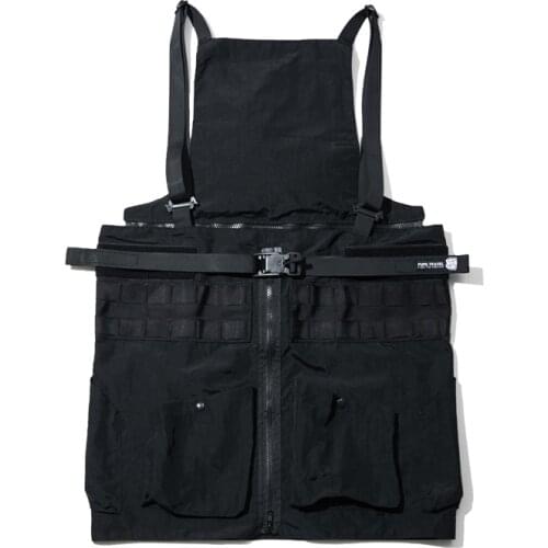 Pupil travel tactical fucntional apron multiple pockets transformable molle techwear accessories streetwear
