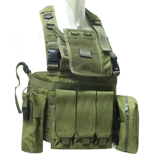 TAK YIYING Military Tactical Vest Wargame Body Molle Armor Hunting
