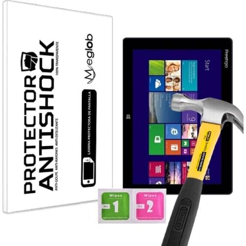 Screen protector Anti-Shock Anti-scratch Anti-Shatter compatible with Tablet Prestigio MutiPad Visconte Quad