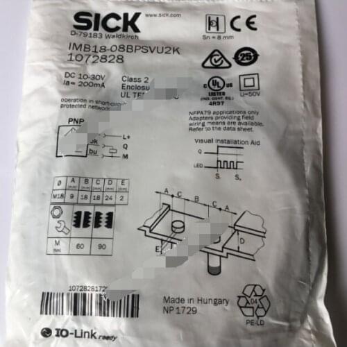 1PC NEW For SICK Proximity Switch IMB18-08BPSVU2K free shipping