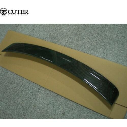 A4 B8 B9 carbon fiber Auto Car roof top Wing Spoiler For Audi A4 B8 B9 Sedan 09-16
