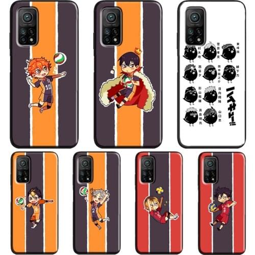 Haikyuu Kozume Kenma Tooru Oikawa Case For POCO F3 F2 M3 X3 Pro Cover For Xiaomi Mi 11 Lite Ultra Mi 10T Pro Mi Note 10 Lite