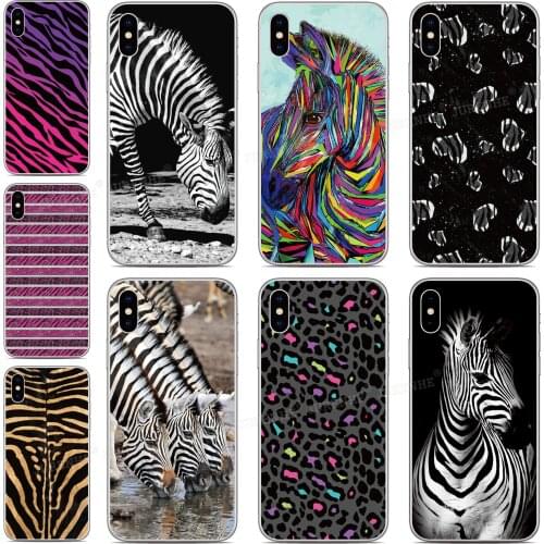Silicone Zebra Texture Cover For Ulefone Note 11P 9P 8P 7P Armor X7 X3 7 6 6E Power 6 OnePlus 8T 8 Nord N100 N10 5G Phone Case