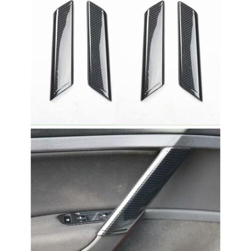 Car Door Handle Bar Cover Decoration Trim Sticker ABS Fit for VW GOLF 7 2014-2020