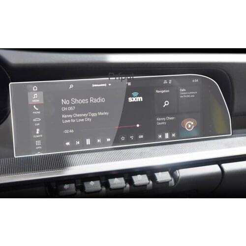 For Porsche 911 Carrera 2019 2020 Car GPS navigation film LCD screen Tempered glass protective film Anti-scratch Car Accessories