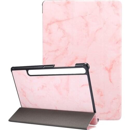 Folio Flip Case for Samsung Galaxy Tab S7 11 inch 2020 Magnet PU Leather Smart Cover for Tab S7 T875/T870 Funda Capa+Stylus