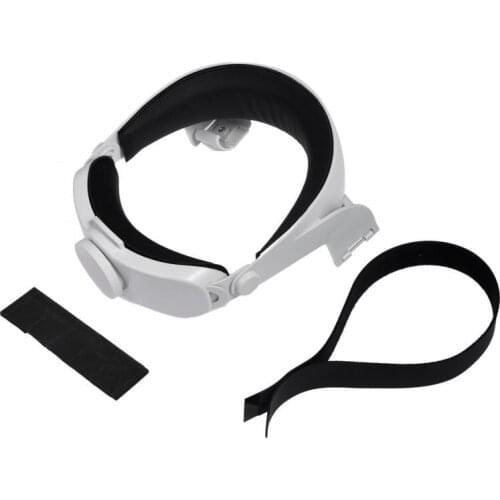 VR Headset Headwear Headband Head Strap for Oculus Quest 2 Lightweight VR Headset Headwear Headband Abs Plastic and Sponge Pad