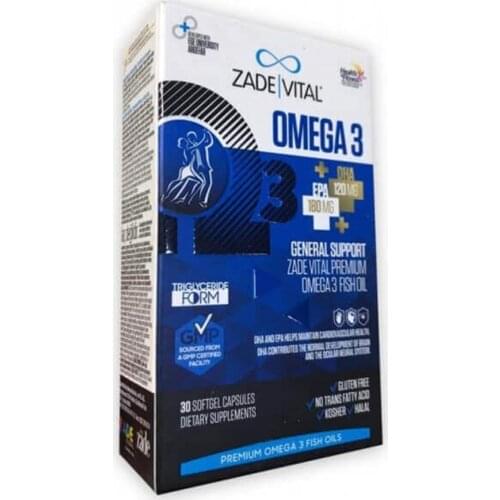 500 mg Omega 3 Fish Oil Capsules EPA DHA Soft gel Supplements Vitamins E for Women Men cholesterol Lower Blood Lipid 45 pcs