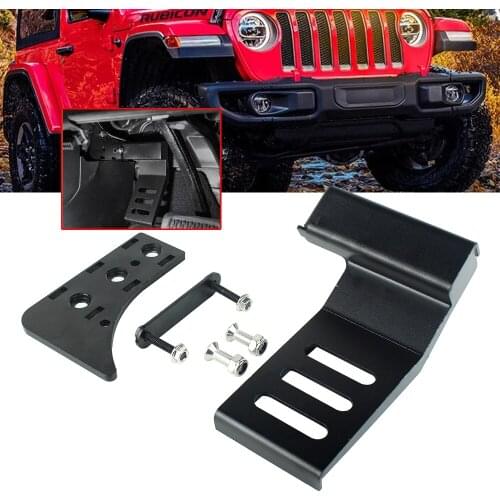 Dead Pedal Left Side Foot Rest Kick Panel Replacement for Jeep Wrangler JL 2018 2019