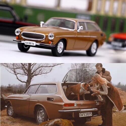Premium X 1:43 1972 Volvo P1800ES Wagon Collector Edition Metal Diecast Model Vintage Car Toy Gift