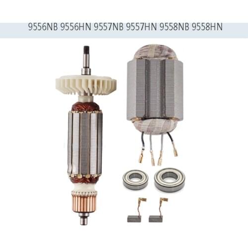 AC220-240V Armature Rotor for MAKITA 518870-8 510107-9 515613-9 9558NB 9556NB 9556HN 9558HN 9557NB 9557HN 9556HNG 9558NBR