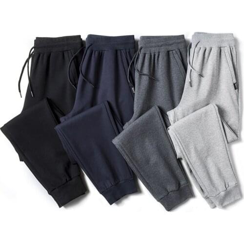 2021 Trendy Sweatpants Men Loose Trousers Autumn Sport Comfortable Fashion Jogging Pants 's Pants Brand High Quality Men Length