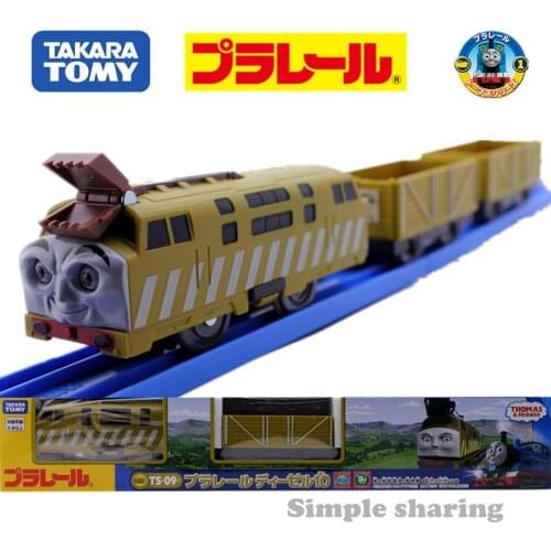 Takara TOMY Tomica TRACKMASTER TS-09 DIESEL 10 MOTORIZED TRAIN Model Kit Diecast Miniature Baby Toys Pop Kids Track Bauble