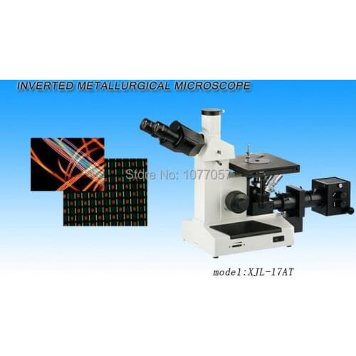 Hot Sale Made in China 100X-1000X Trinocular Inverted Metallurgical Microscope MM-XJL-17AT