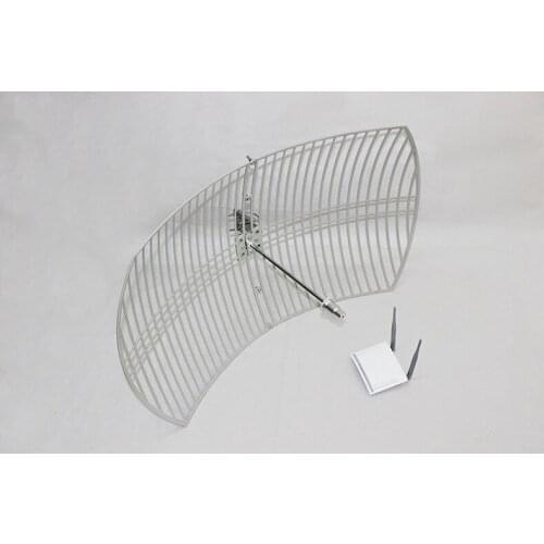 1800MHz mobile phone signal amplifier cellular system outdoor parabolic antenna