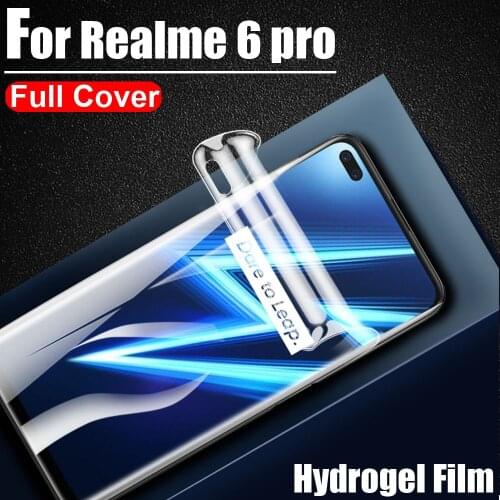 999D Ultra Clear Hydrogel Film LCD Full Screen Protector Coverage for For Realme X2 C3 C2 C11 C15 3 5 6 pro 6i Protective Film