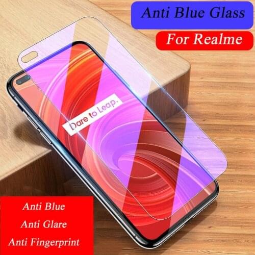 Anti Blue Tempered Glass For Realme X50 Pro X50M 5G Player X3 Super Zoom Screen Protector For Realme X2 Pro X XT Protective Film
