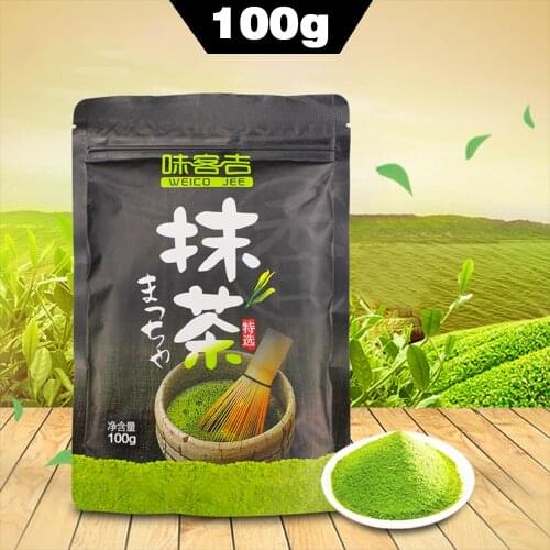 2021 Chinese Green Chinese Tea Matcha green Food Pure Matcha Powder 100g