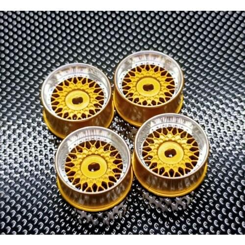 4pcs/lot upgrade accessories 1:28 MINI-Z MINI-D MINI-Q K989 K969 High-precision drift metal wheel hub OD 20mm