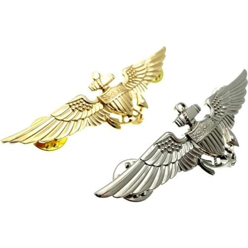 US Aviation Navigation Pilot Wings Badge Pin Brooch Accessories
