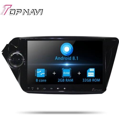 Autoradio Car GPS Player For KIA K2 2011 2012 2013 2014 2015 2016 Android 8.1 9'' Auto Navigation Multimedia Video NO DVD 2 din