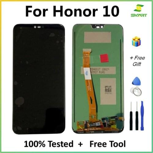 For Huawei Honor 10 COL-AL00 COL-AL10 COL-L29 LCD Display Touch Screen Digitizer For Honor10 COL-AL00 COL-AL10 COL-L29 LCD