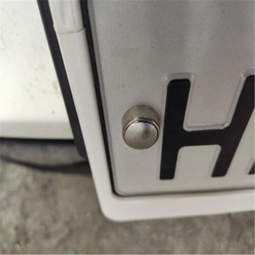 Car Screws fixing license plate frame for ford focus 2 3 Hyundai solaris i35 i25 Mazda 2 3 6 CX-5 Car Accessories