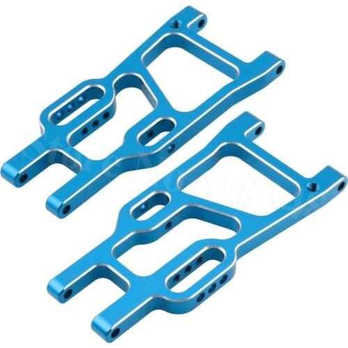 HSP 1/10 Upgrade Parts 106021 Aluminum Rear Lower Suspension Arms 06012 / 06049 for 1/10 RC Off Road Buggy XSTR WARHEAD 94106