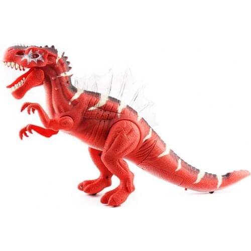 Dinosaur Toys Interaction Ability Walkable Plastic Light Up Dinosaur Toys for Kids