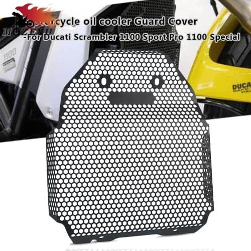 Motorcycle Radiator Guard Grille Oil Cooler Cover For Ducati Scrambler 1100 Sport Pro 2020 Scrambler 1100 Special 2018-2020 2019