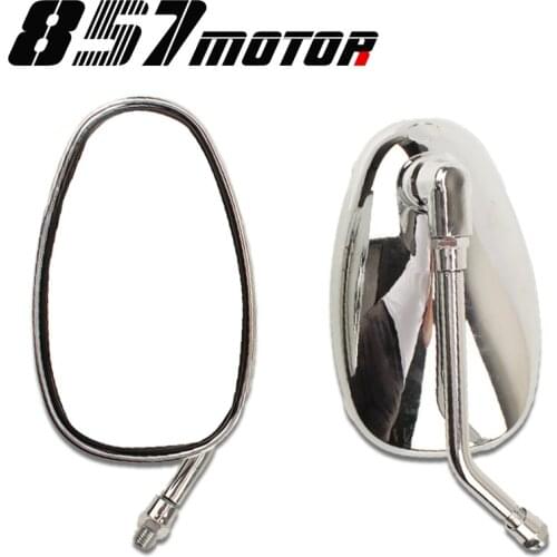 Motorcycle Rearview Mirrors For YAMAHA VMAX12 Vmax 1200 DS400 XJR400 XJR1200 XJR1300 XV125 XV250 SR250 SR400 Dolphin 250