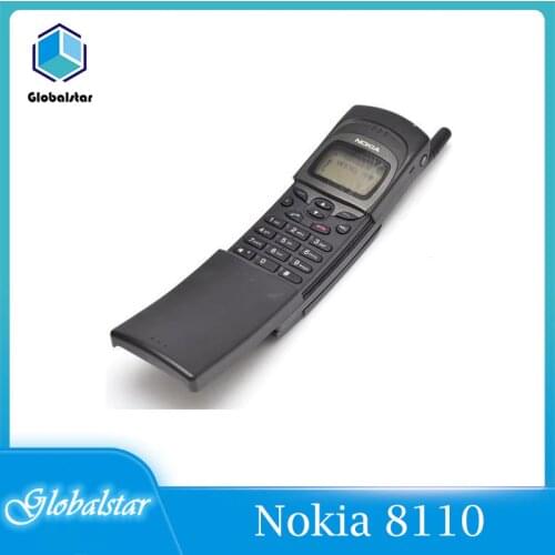 Nokia 8110+(1996)refurbished Original Nokia 8110 Mobile Phone 2G GSM Unlocked Old fashionRefurbished Phone Free shipping