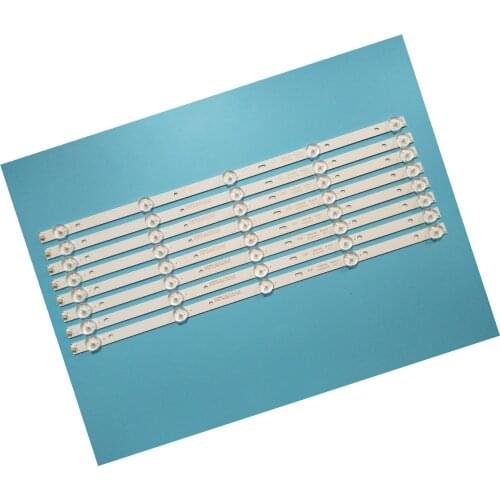 New Kit 8 PCS 5LED(3V) 415mm LED Backlight strip for 43PFF5459 42PUF6052 K420WD7 4708-K420WD-A3213K01 K420WDB TH-43C500C