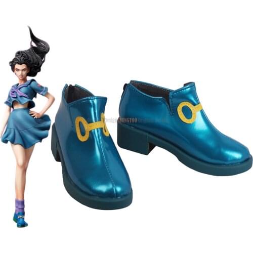 Yamagishi Yukako Shoes Cosplay JoJos Bizarre Adventure Yukako Yamagishi Cosplay Boots Custom Made Shoes for Unisex
