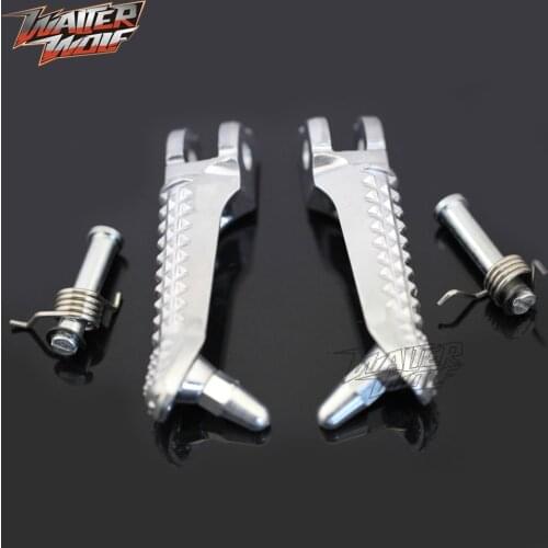 Front Rear Footrest Foot Pegs Adapters For BMW S1000RR HP4 S1000R R 1000RR 2010-2020 Motorcycle Accessories Rider Passenger Rest