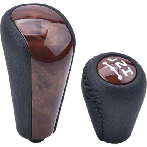 2Pcs Car Shifter Lever Handle Ball Gear Shift Knob for Toyota Prado 120 2003-2009 Gear Head Accessories
