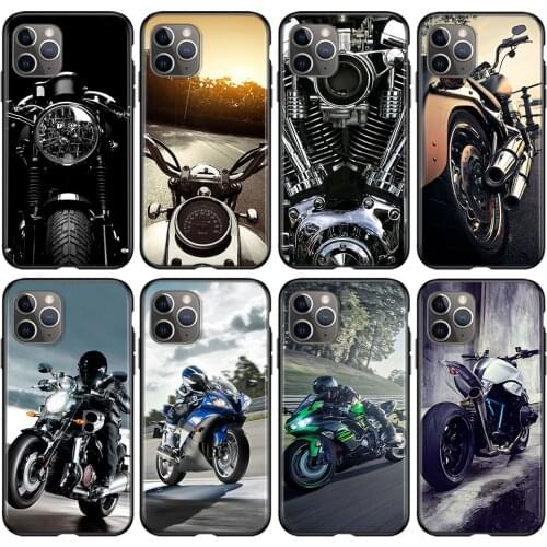 Coolest Motorcycles Silicone Cover For Apple IPhone 12 Mini 11 Pro XS MAX XR X 8 7 6S 6 Plus 5S SE Phone Case