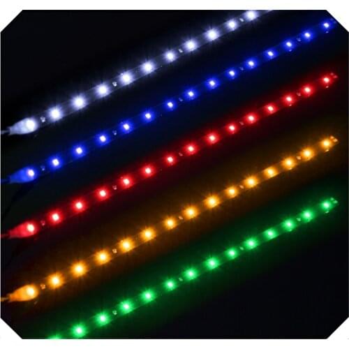 2 pieces of motorcycle car LED decorative light bar 30CM soft strip for Kia Soul Forte5 Cadenza Telluride Pro Venga