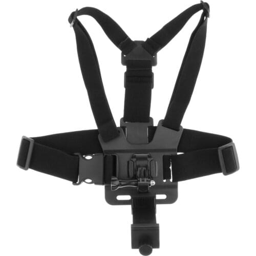 Universal Cellphone Selfie Chest Mount Harness Strap with Cell Phone Clip Holder