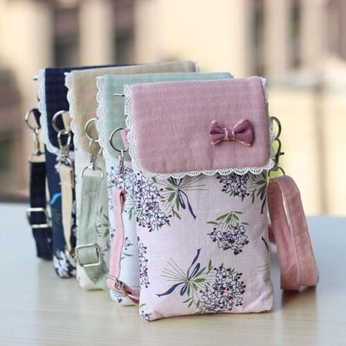 Women Mobile Phone Shoulder Bag Crossbody Pouch Case Belt Handbag Purse Wallet