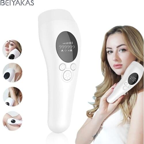 999999 flashing professional IPL laser epilator LCD display electric painless cold underarm hair removal whole body leg epilator