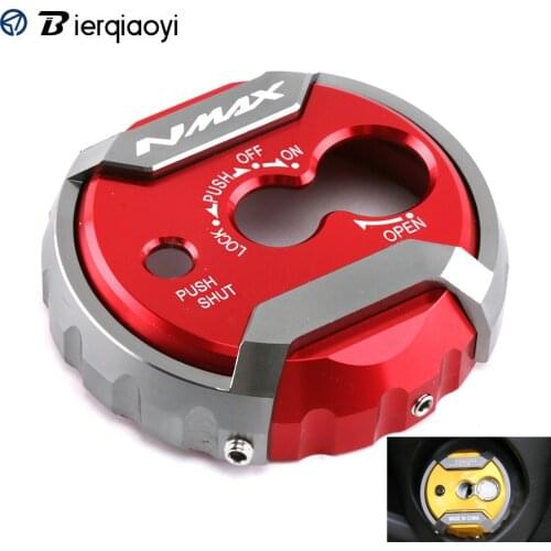 For YAMAHA NMAX 155 NMAX155 N-MAX 155 NMAX 125 N-MAX 150 2015 2016 2017 2018 2019 Scooter Nmax Accessories Seat Lock Cover Cap