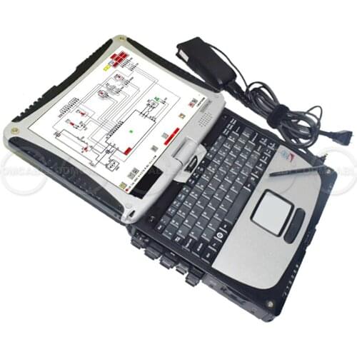 Auto Diagnostic Kit JUDIT 4 Jungheinrich Judit box Incado with Jungheinrich forklift diagnosis cables juditbox CF19 laptop