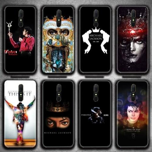TOPCASHOP superstar michael Jackson Phone Case For Oppo A5 A9 2020 Reno2 z Renoace 3pro A73S A71 F11