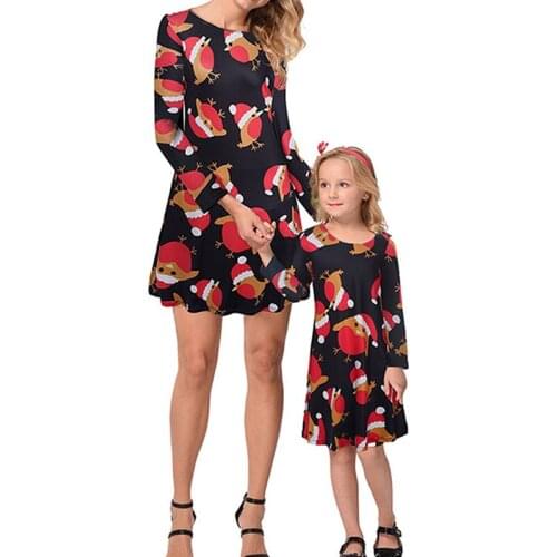 ITFABS Matching Dresses For Mom And Daughter